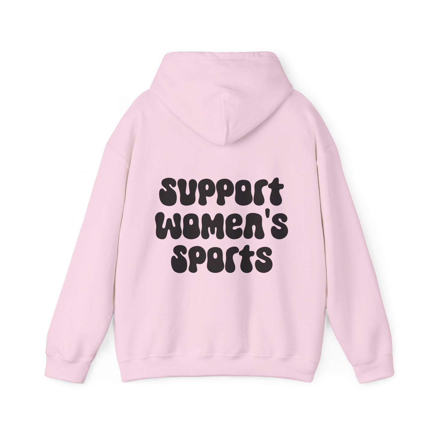 Support Women’s Sports on the Back Comfy Hoodie