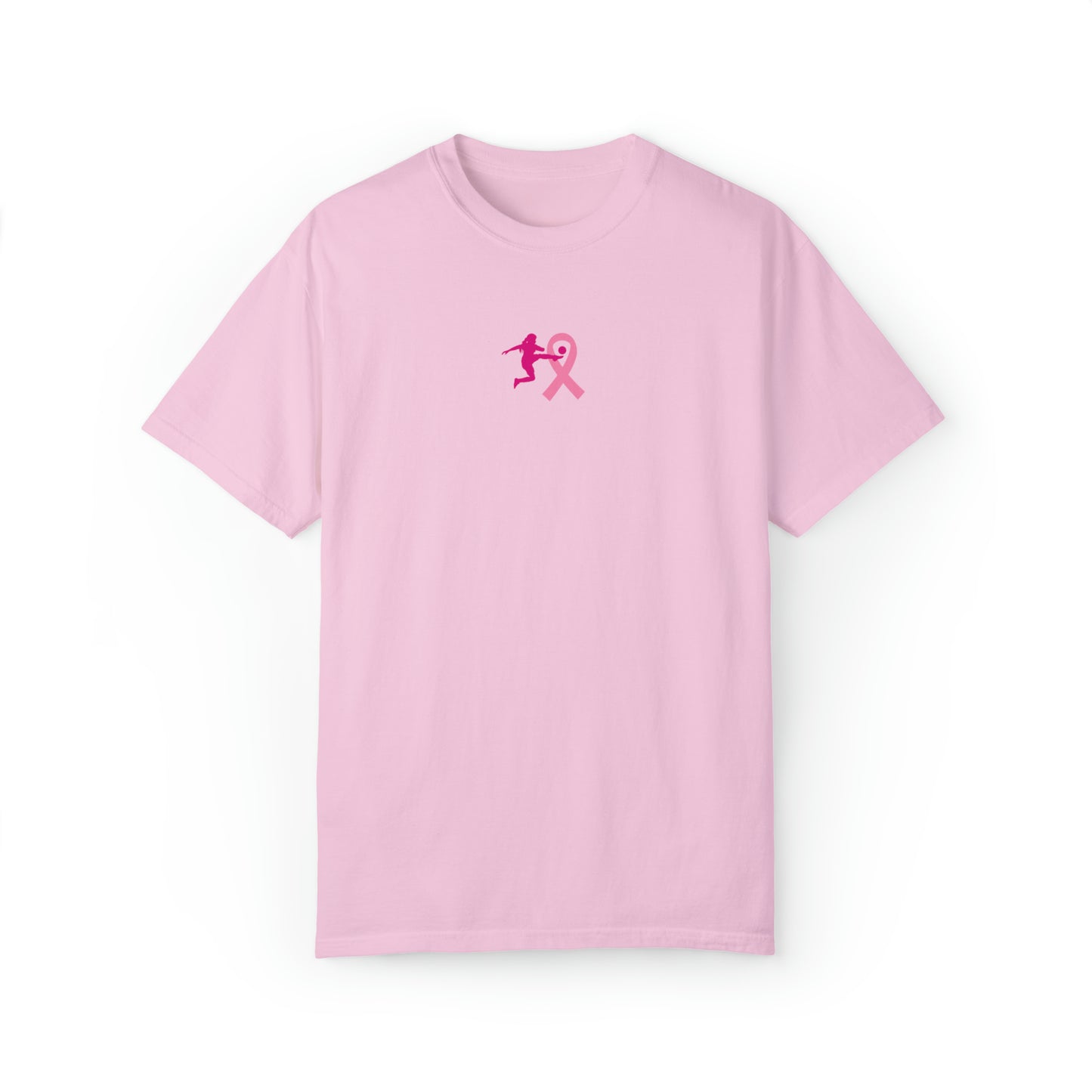 Kick Breast Cancer Ribbon Comfy T