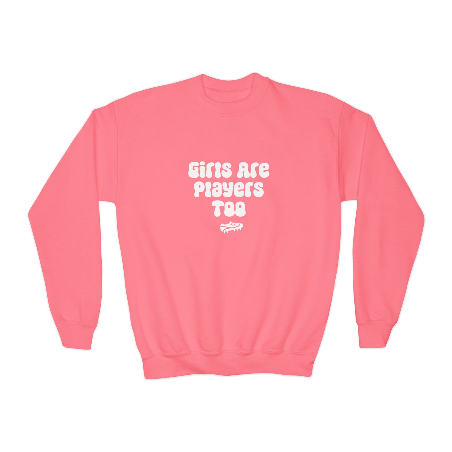 Girls Are Players Too Youth Comfy Crew