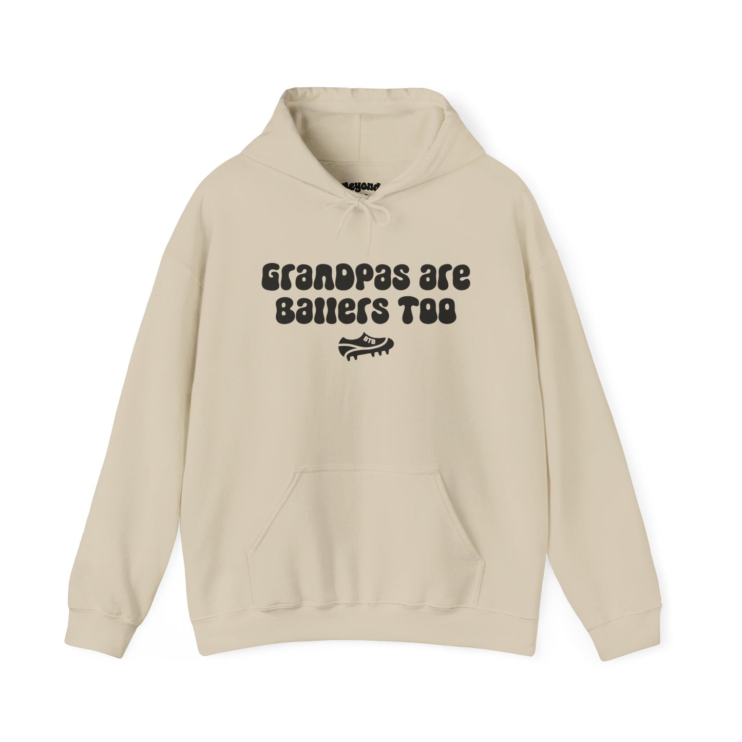 Grandpas Are Ballers Too Comfy Hoodie