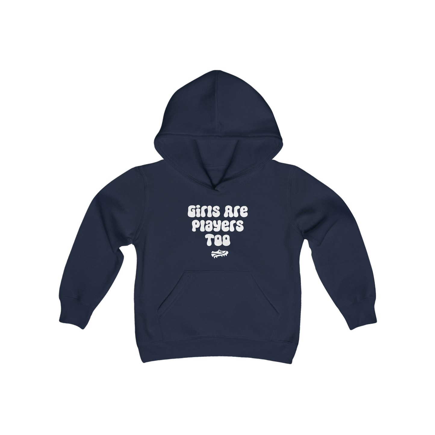 Youth Girls Are Players Too Hoodie