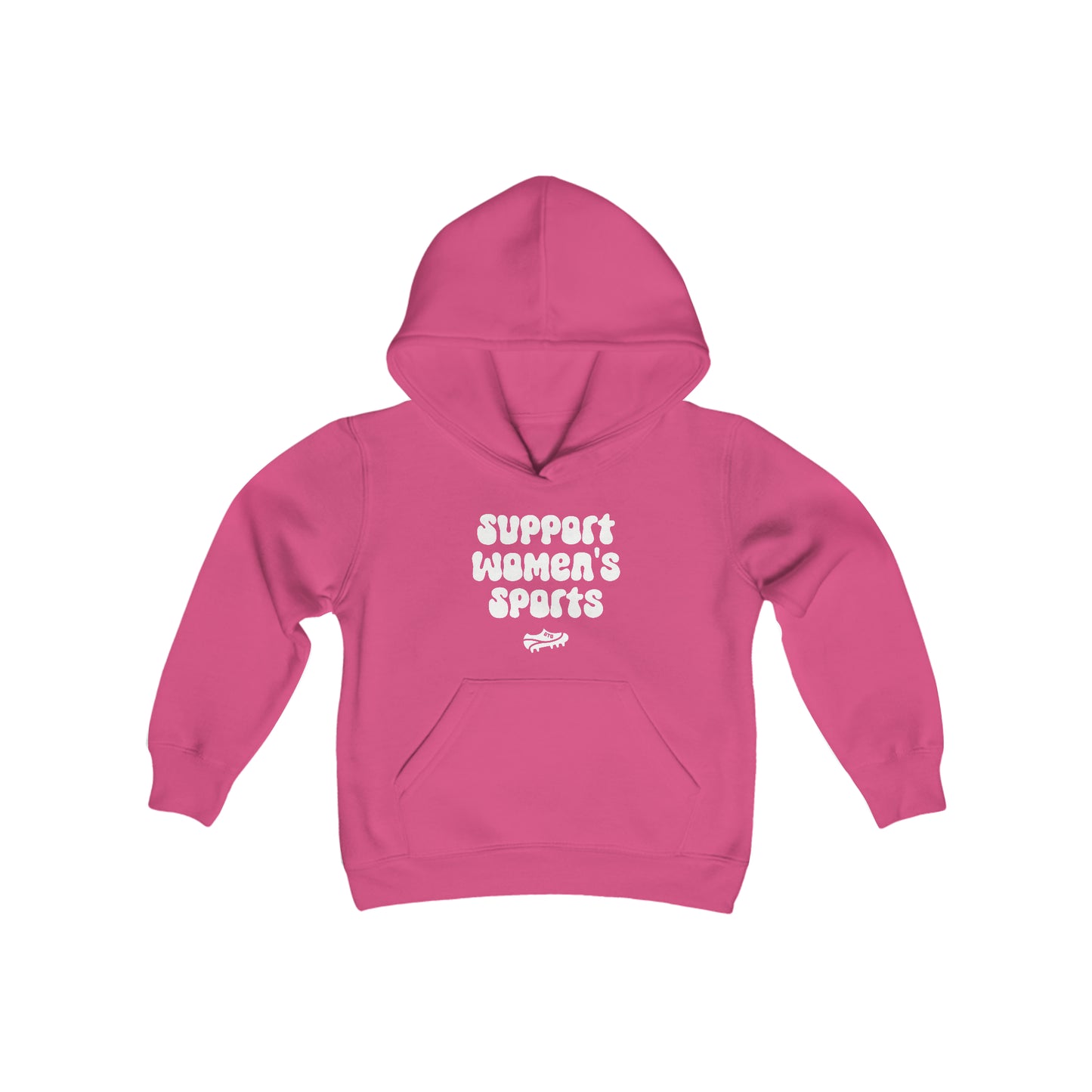 Youth Support Women’s Sports Comfy Hoodie