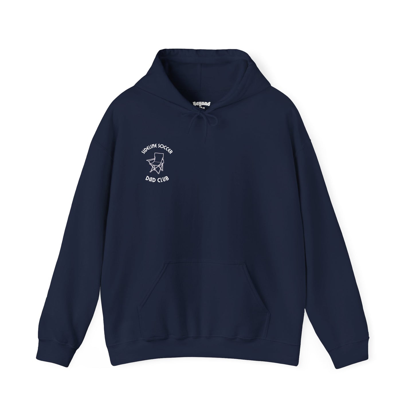 Sideline Soccer Dad Club Comfy Hoodie