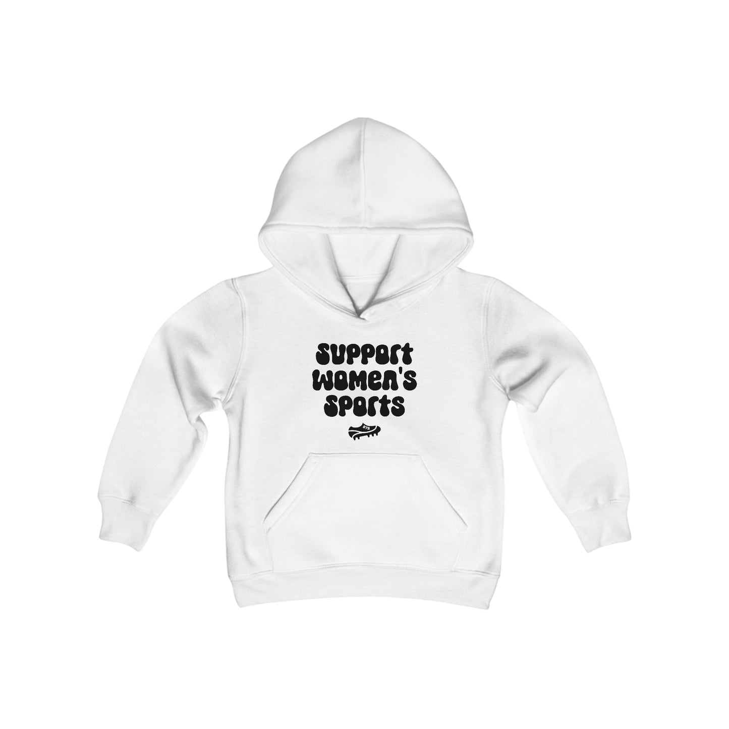 Youth Support Women’s Sports Comfy Hoodie