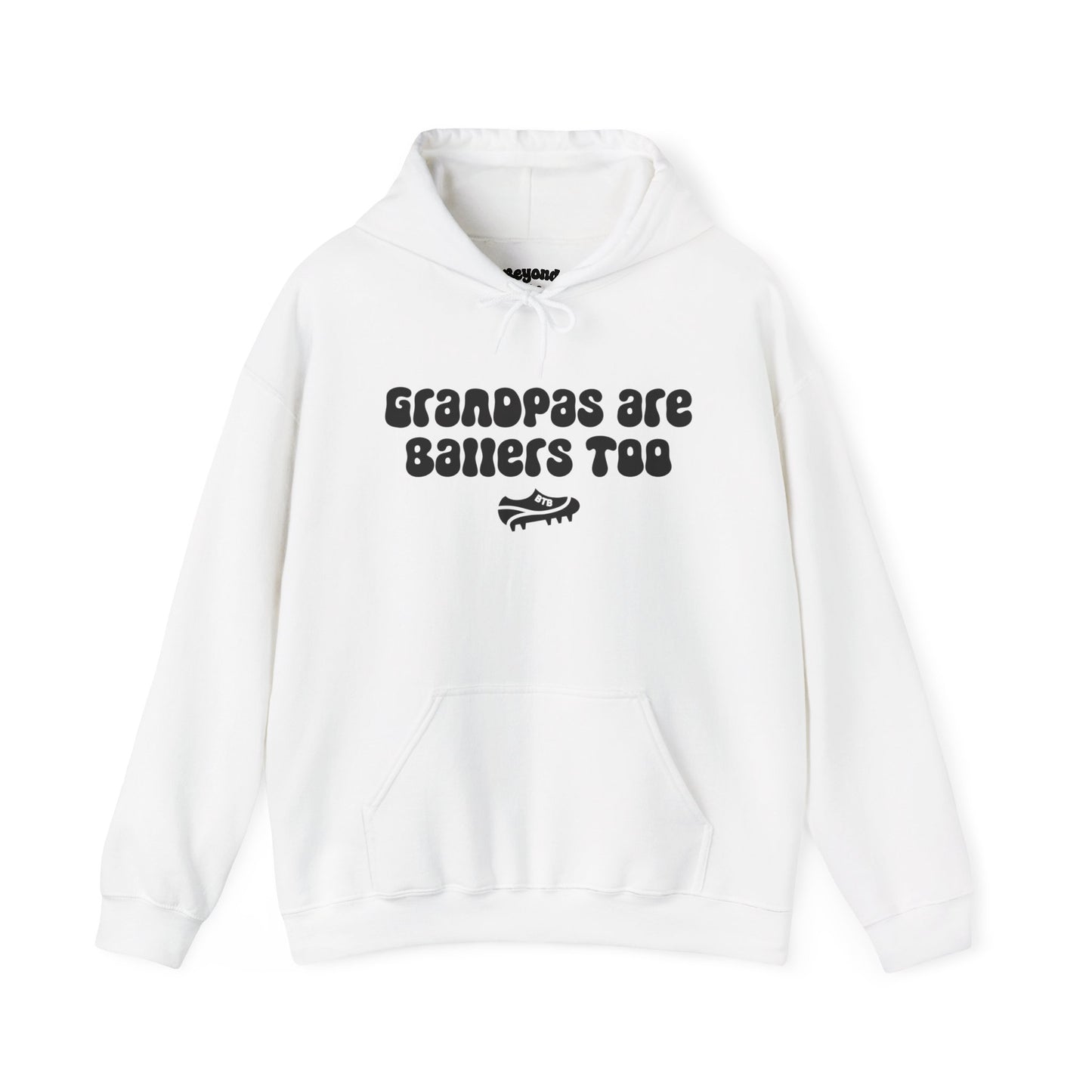 Grandpas Are Ballers Too Comfy Hoodie