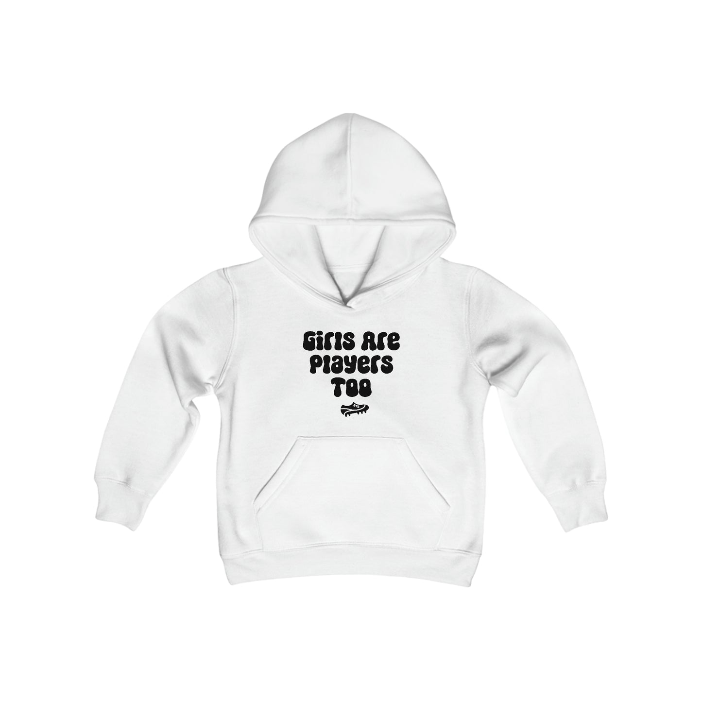 Youth Girls Are Players Too Hoodie