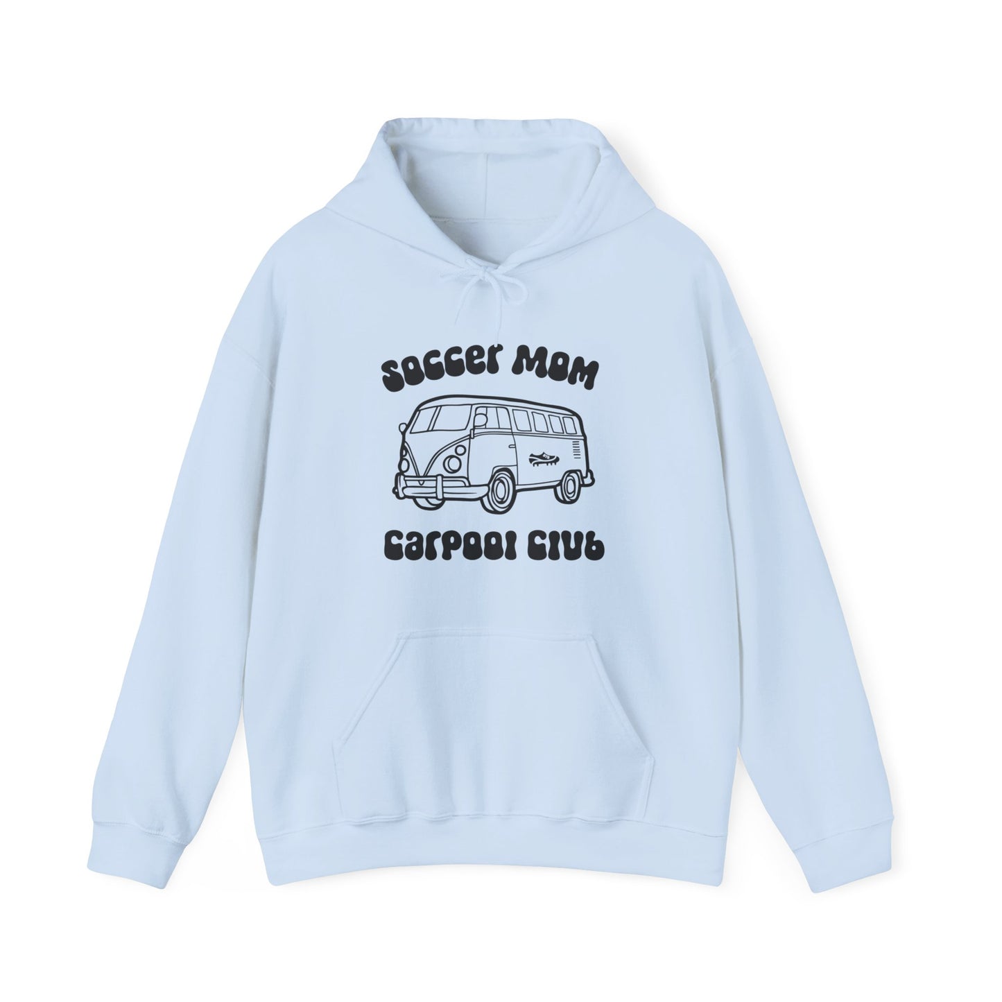 Soccer Mom Carpool Club Comfy Hoodie