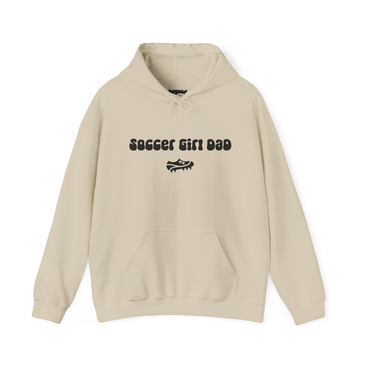 Soccer Girl Dad Comfy Hoodie