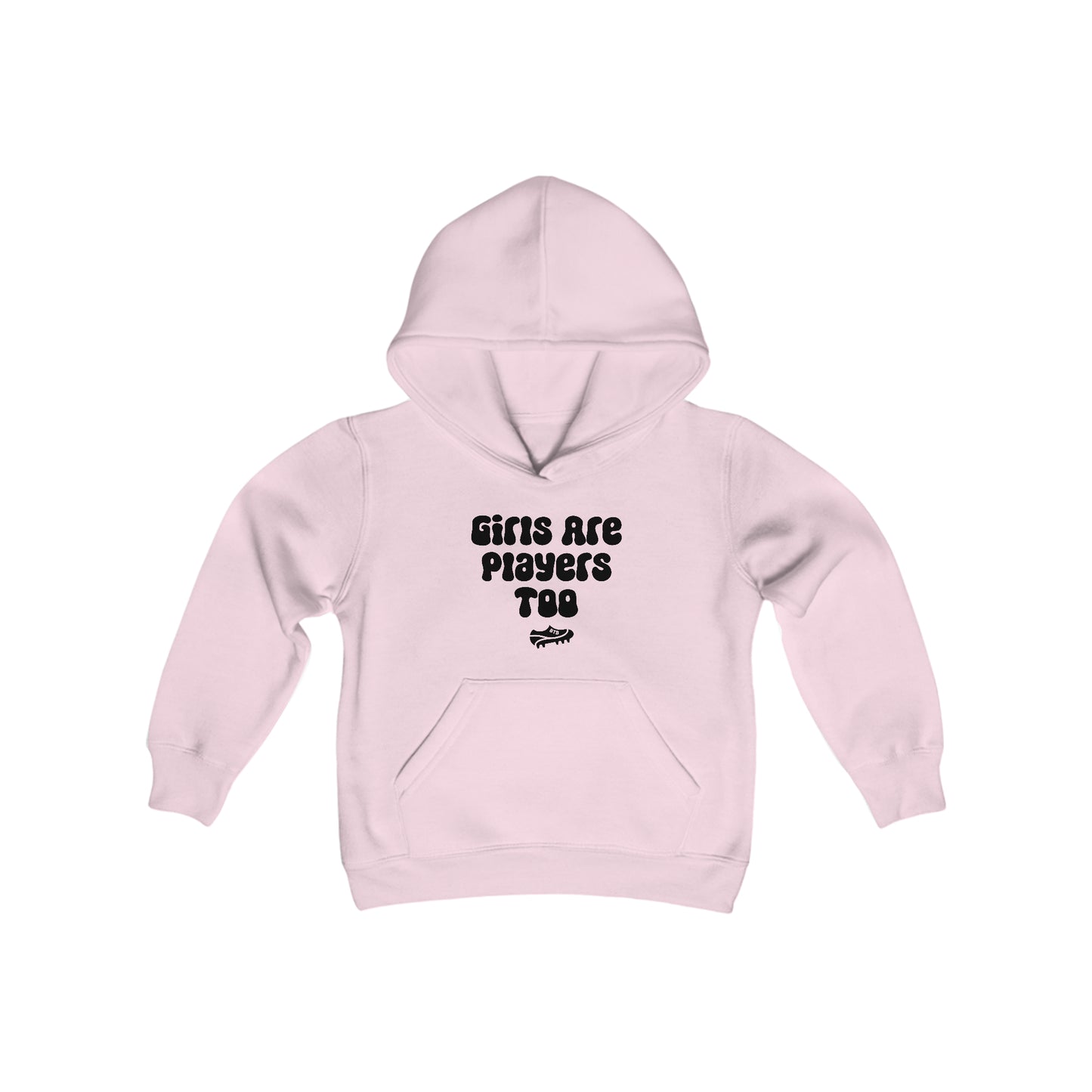 Youth Girls Are Players Too Hoodie