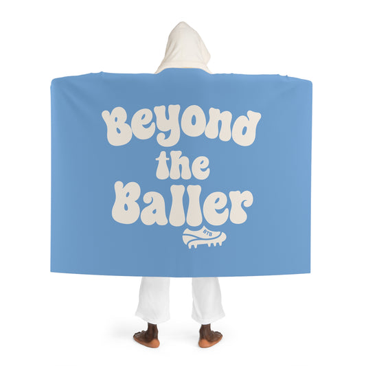 Hooded Sherpa "Beyond the Baller" Fleece Blanket