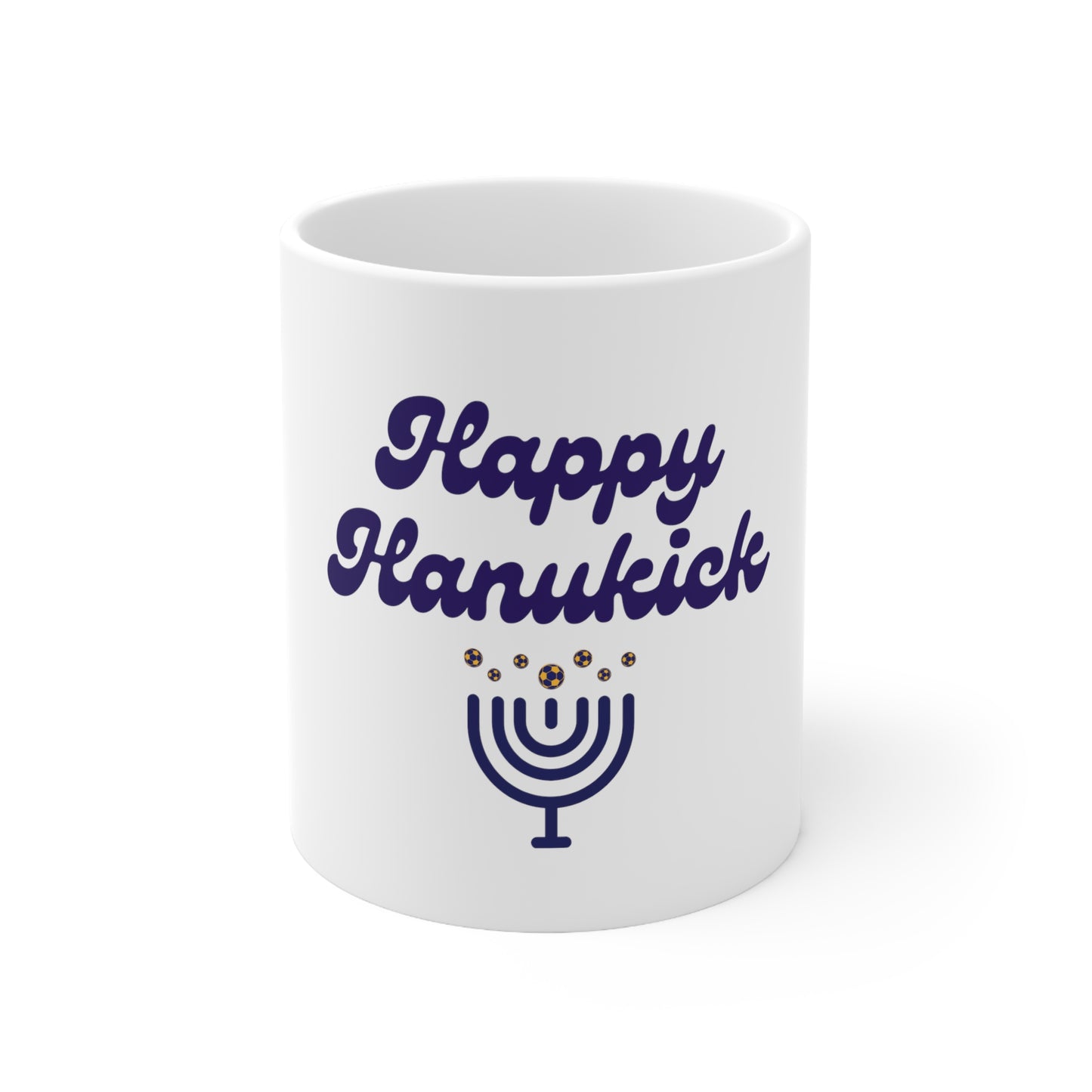 Happy Hanukick Mug