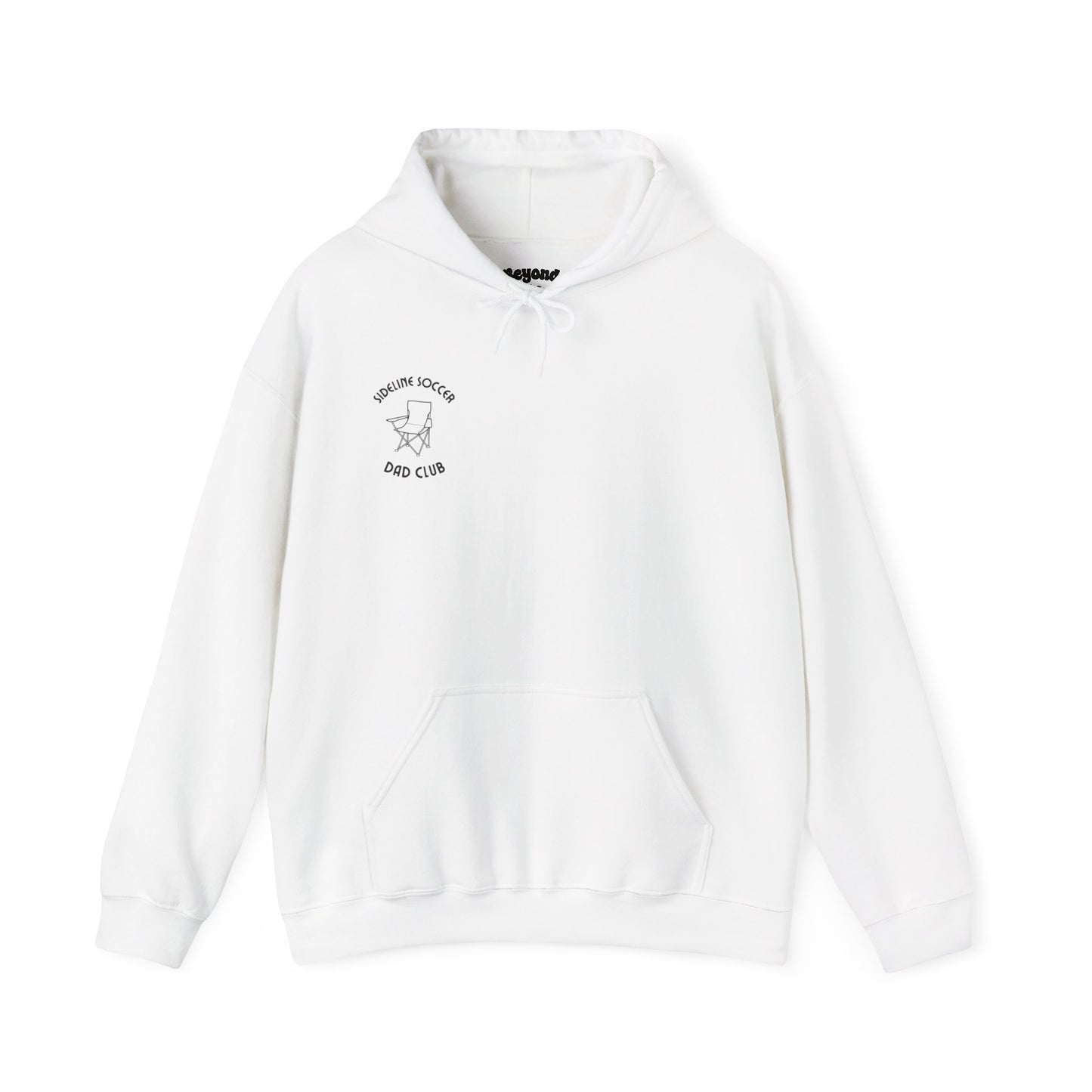 Sideline Soccer Dad Club Comfy Hoodie