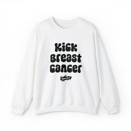 Kick Breast Cancer Ribbon Comfy Crew