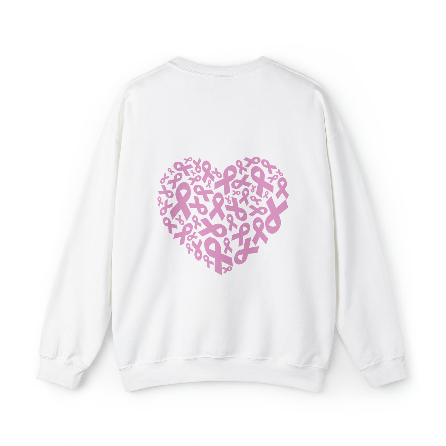 Kick Breast Cancer Heart Comfy Crew