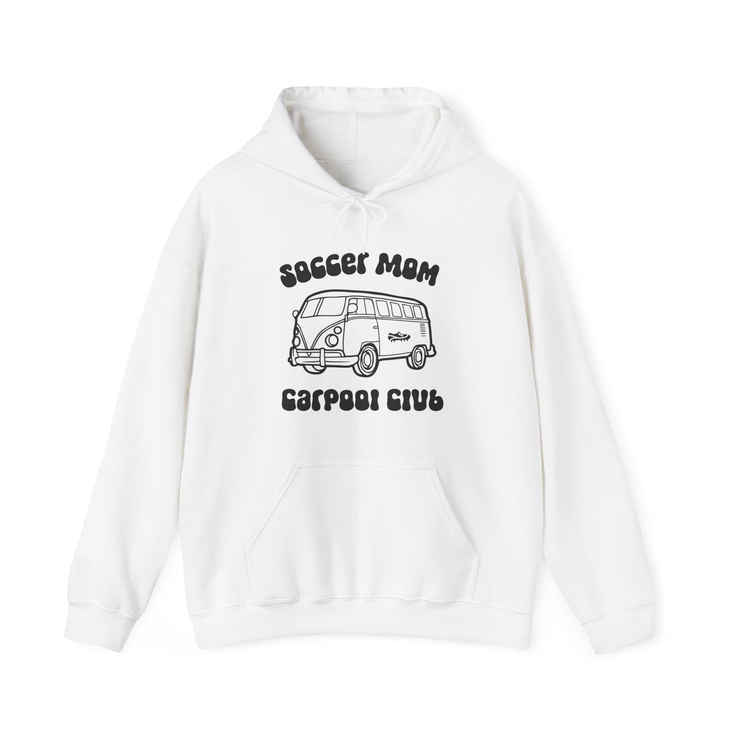 Soccer Mom Carpool Club Comfy Hoodie