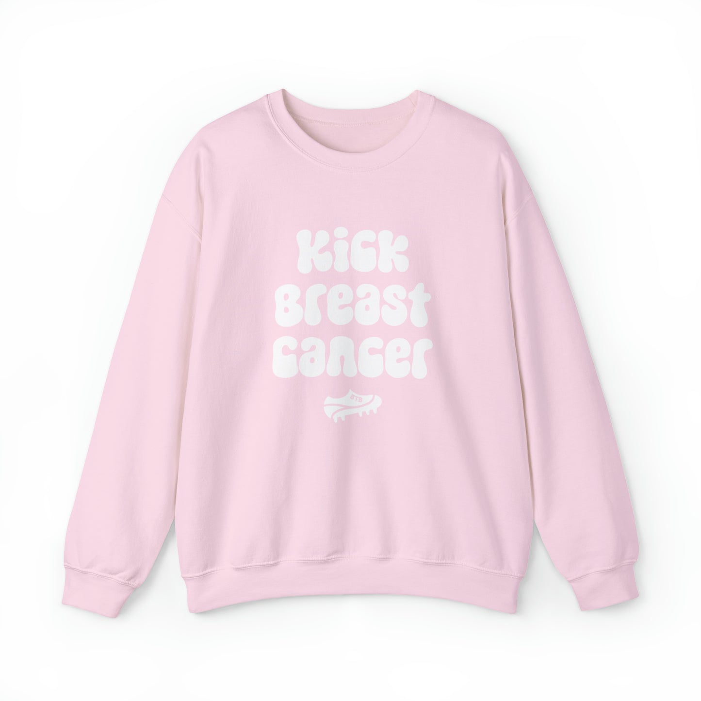 Kick Breast Cancer Ribbon Comfy Crew