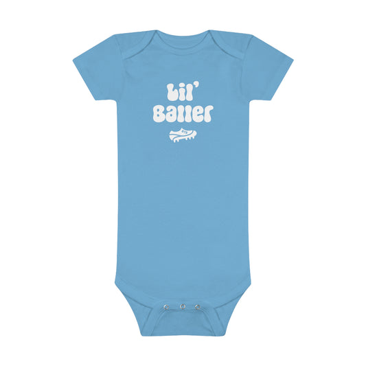 Lil' Baller Baby Short Sleeve Onesie®