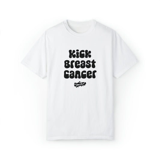 Kick Breast Cancer Ribbon Comfy T