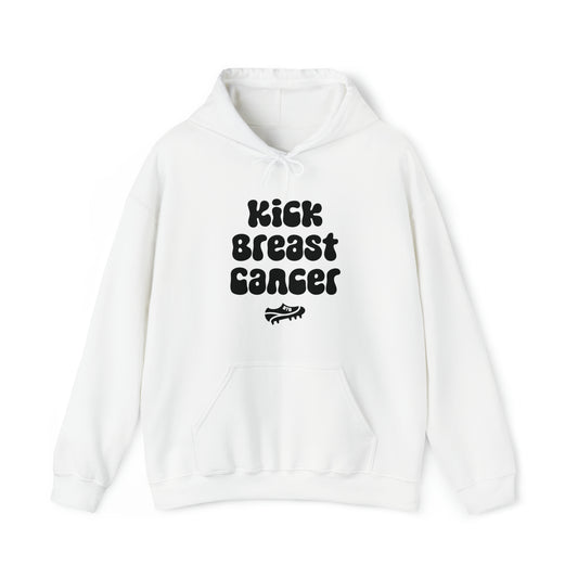 Comfy Kick Breast Cancer Ribbon Hoodie