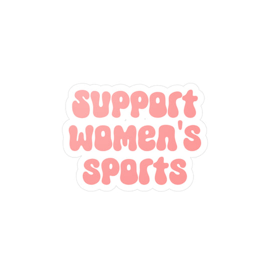 Support Women's Sports Sticker