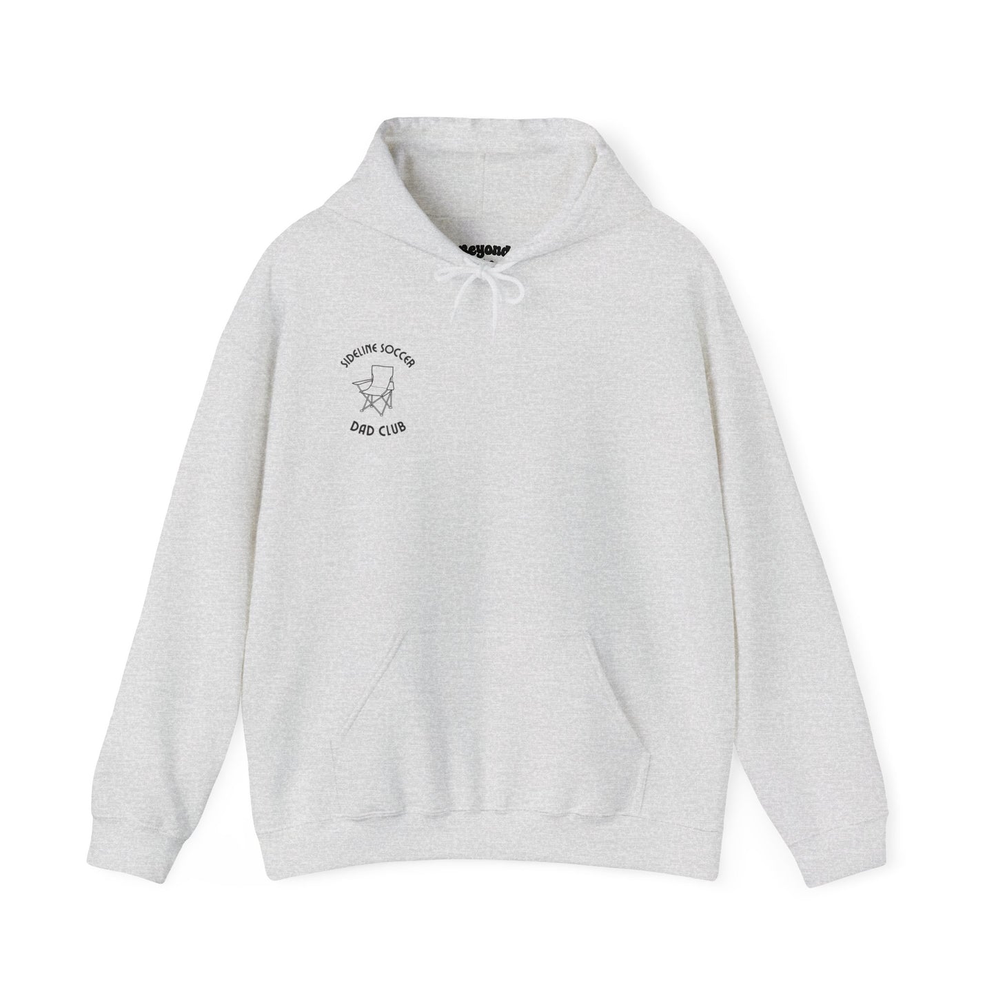 Sideline Soccer Dad Club Comfy Hoodie