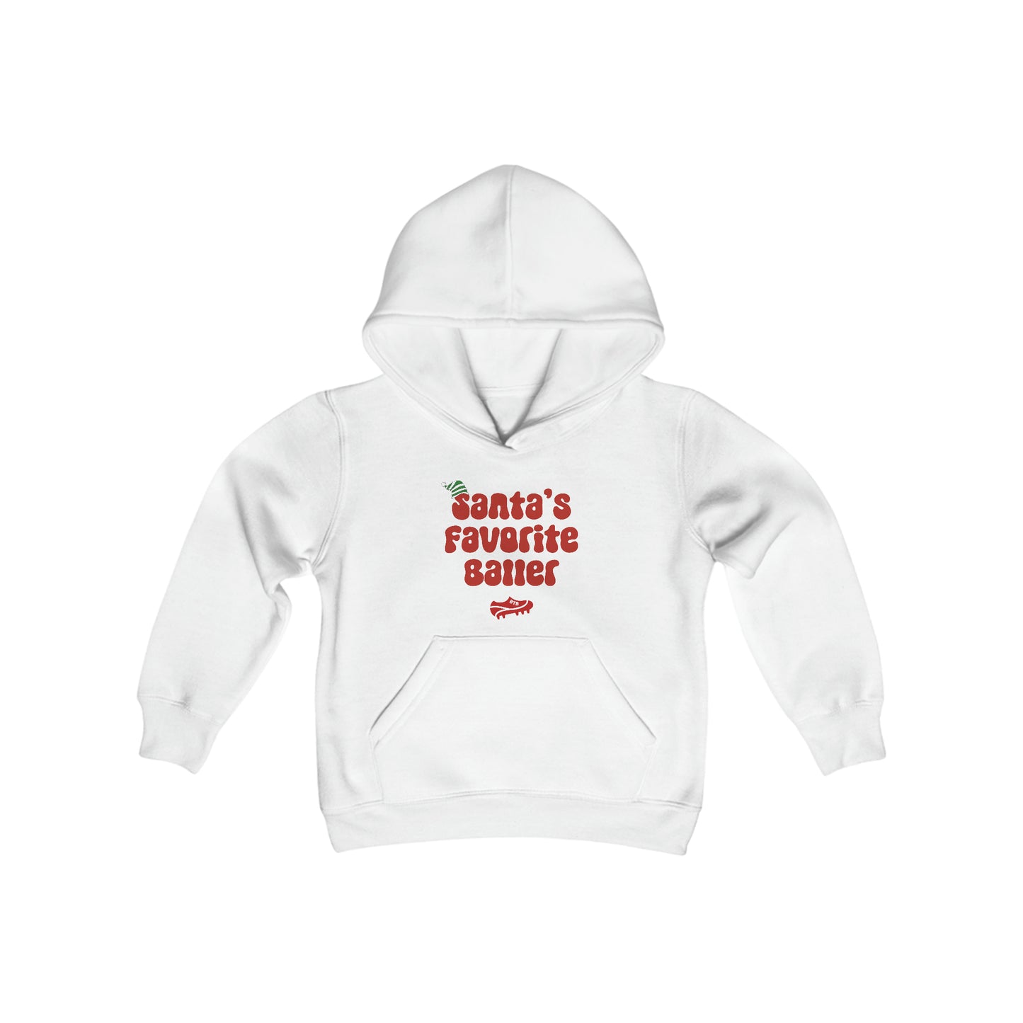 Youth Santa's Favorite Baller Hoodie